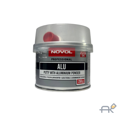 Шпатлёвка NOVOL ALU алюминиевая 0.25 кг РП